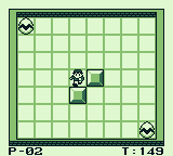 Dexterity (Game Boy) screenshot: Starting the first round.