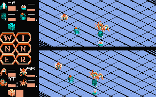 Domination (Atari ST) screenshot: We have a winner