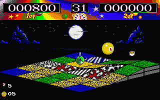 Manix (Atari ST) screenshot: Some bonus items appeared