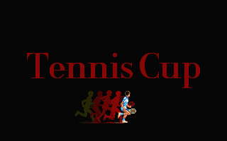 Tennis Cup (Atari ST) screenshot: Title screen
