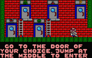 Mad Professor Mariarti (Atari ST) screenshot: Level selection screen