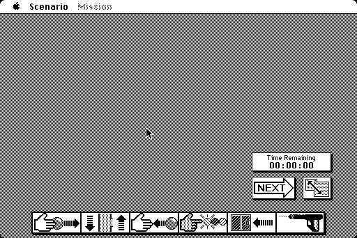 Breach (Macintosh) screenshot: Main menu