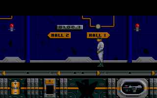 Golden Eagle (Atari ST) screenshot: Ready to start the game