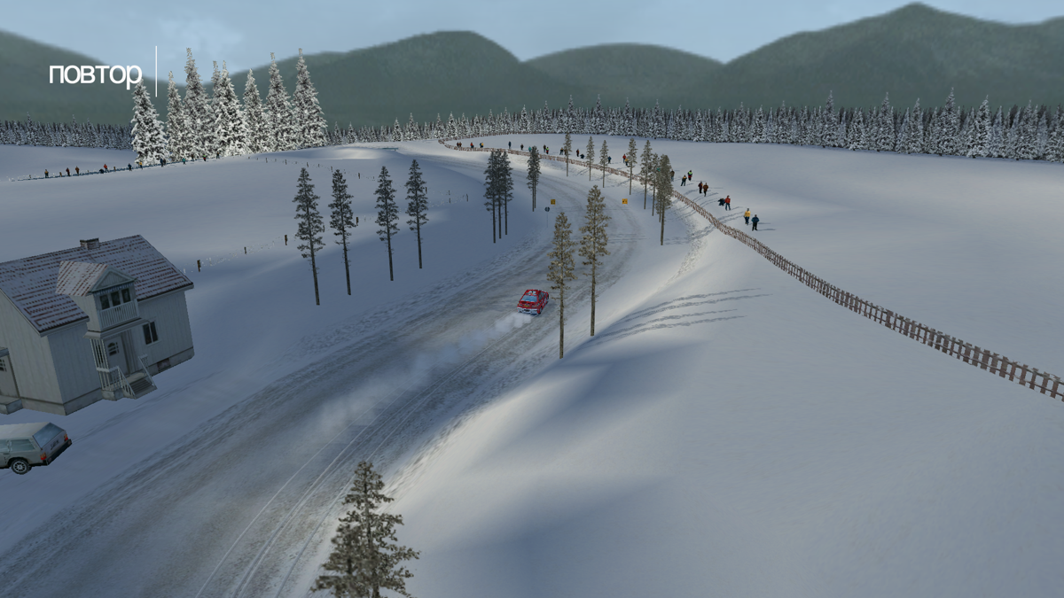 Colin McRae Rally 2.0 (Windows) screenshot: Sweden scenery
