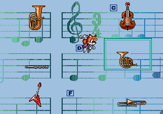 Screenshot of Tails and the Music Maker (SEGA Pico, 1994