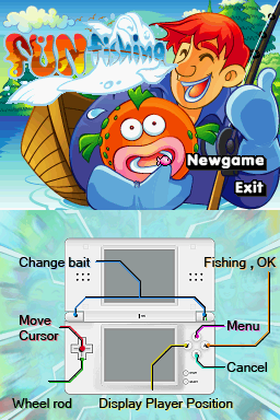 12 (Nintendo DS) screenshot: Fun Fishing Title