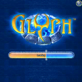 Glyph (Palm OS) screenshot: Loading screen