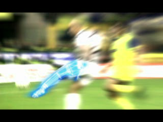 Striker Pro 2000 (PlayStation) screenshot: That's Zidane