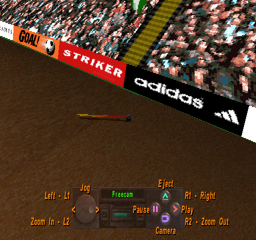 Striker Pro 2000 (PlayStation) screenshot: Meteorite