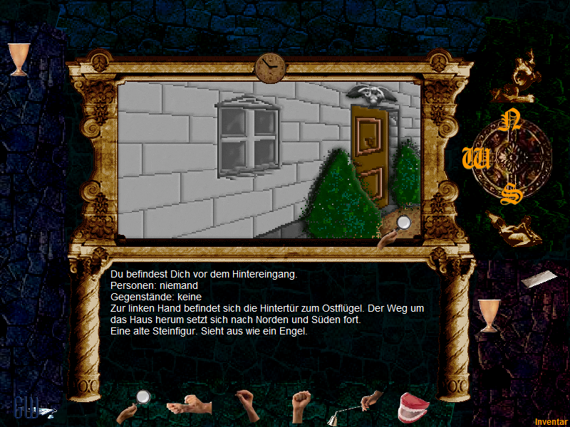 Das Tier (Browser) screenshot: A side entry
