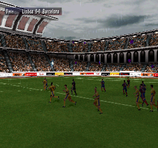 Striker Pro 2000 (PlayStation) screenshot: Kiev Stadium
