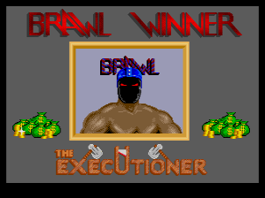 Battle Royale (TurboGrafx-16) screenshot: And the winner is!