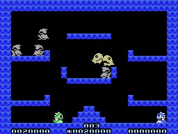 New Boggle Boggle 2 (SEGA Master System) screenshot: ...but the second stage has a clearly different layout...