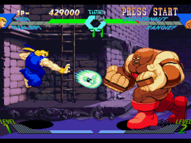 X-Men vs. Street Fighter - PlayStation, PlayStation