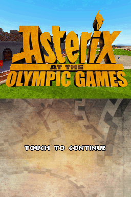 Asterix at the Olympic Games (Nintendo DS) screenshot: Title