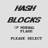 2 in 1: Hash Block & Eagle Plan (Supervision) screenshot: Hash Blocks menu.