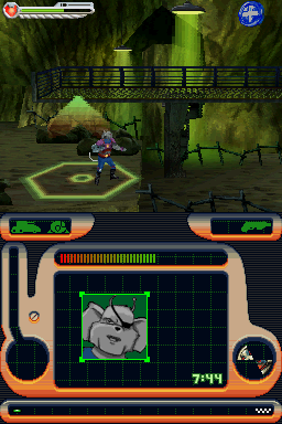 Biker Mice from Mars (Nintendo DS) screenshot: Jump to background