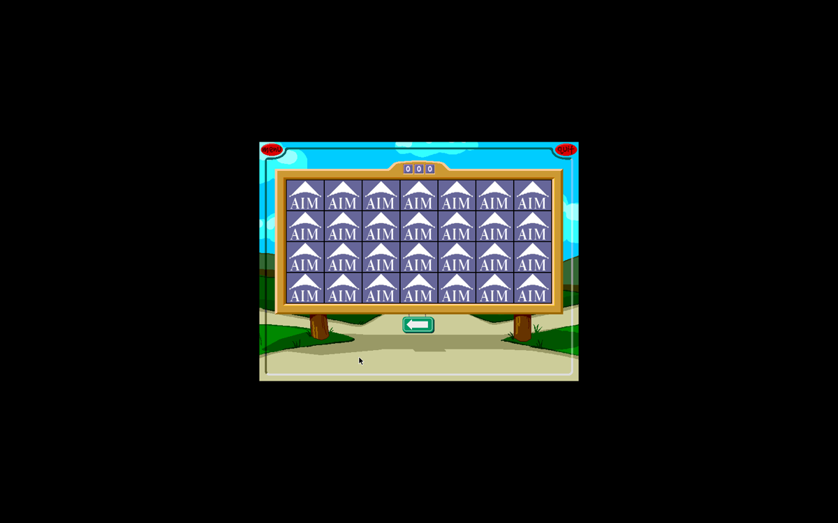 Henry the Hedgehog's Big Adventure (Macintosh) screenshot: Matching game.