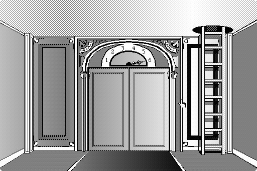 The Manhole (Macintosh) screenshot: The elevator