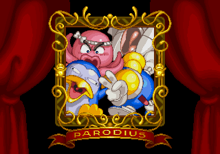 Parodius (SEGA Saturn) screenshot: Fantastic Journey: intro picture