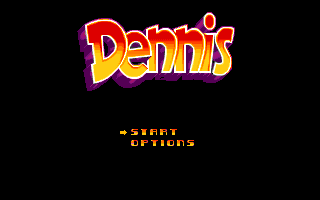 Dennis the Menace (Amiga CD32) screenshot: Title screen