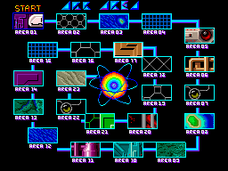 Ark Area (Arcade) screenshot: All levels