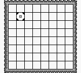 Battleship: The Classic Naval Combat Game (Game Boy) screenshot: Pick where you want to shoot