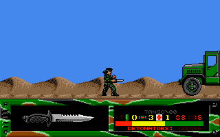 Fire Force (Amiga CD32) screenshot: Game start