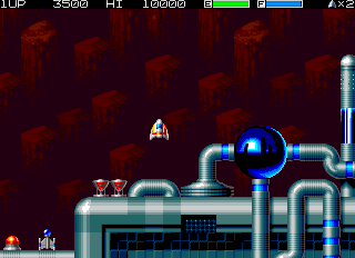 Fly Harder (Amiga CD32) screenshot: Level 2