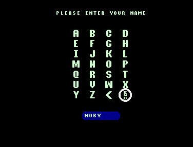 Dragonstone (Amiga CD32) screenshot: Enter your name