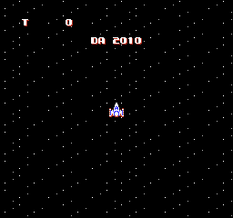 Super Star Force: Jikūreki no Himitsu (NES) screenshot: The time period is displayed at the top of the screen