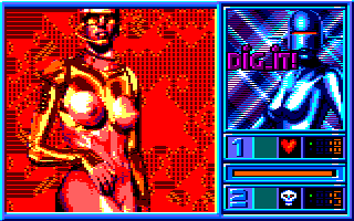 Blue Angel 69 (Amstrad CPC) screenshot: 1st round was won (Tape version)