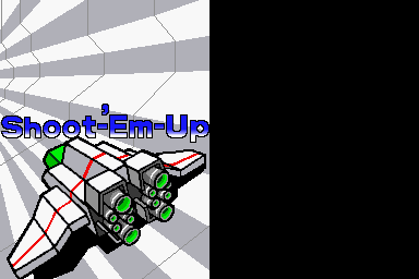 Rhythm Heaven (Nintendo DS) screenshot: Shoot-'em-up title screen