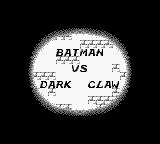 Batman: Return of the Joker (Game Boy) screenshot: Boss introduction