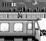 Batman: Return of the Joker (Game Boy) screenshot: Batman vs Foul Ball