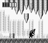 Batman: Return of the Joker (Game Boy) screenshot: Falling spikes