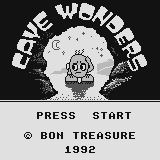 Cave Wonders (Supervision) screenshot: Title screen.
