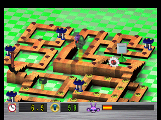 Gubble (PlayStation) screenshot: Lots of enemies here