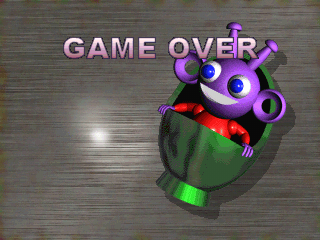 Gubble (PlayStation) screenshot: Waited too long