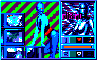 Blue Angel 69 (Amstrad CPC) screenshot: 3rd round was won (Disc version)