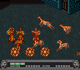 Growl (Genesis) screenshot: deer's saver