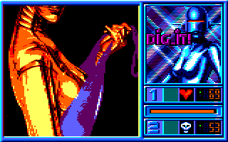 Blue Angel 69 (Amstrad CPC) screenshot: 4th round was won (Tape version)