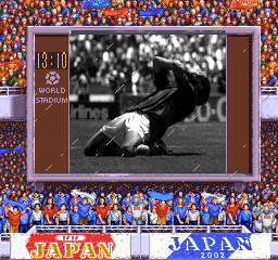 Screenshot of International Superstar Soccer Deluxe (PlayStation, 1995) -  MobyGames