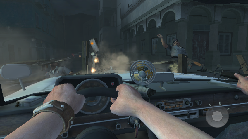 Call of Duty: Black Ops (Wii) screenshot: Out of his way, he's American!