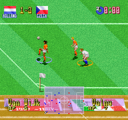 International Superstar Soccer Deluxe [実況ワールドサッカー2: ファイティングイレブン] (video  game, SNES, 1996) reviews & ratings - Glitchwave