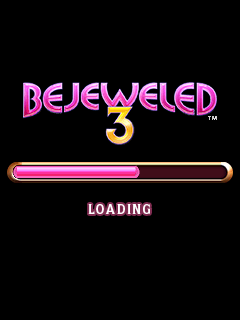 Bejeweled 3 (J2ME) screenshot: Loading screen
