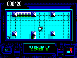 Rebel (ZX Spectrum) screenshot: Exploring.