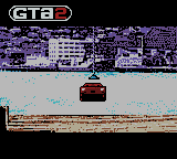 Grand Theft Auto 2 (Game Boy Color) screenshot: If you exit of the car at the docks, a crane will sink it.