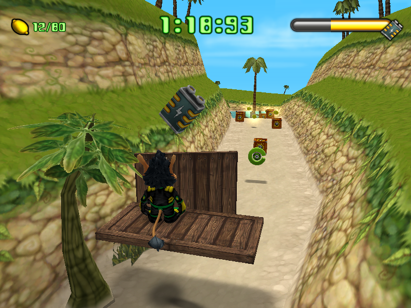 Agent Hugo: Lemoon Twist (Windows) screenshot: On the platform