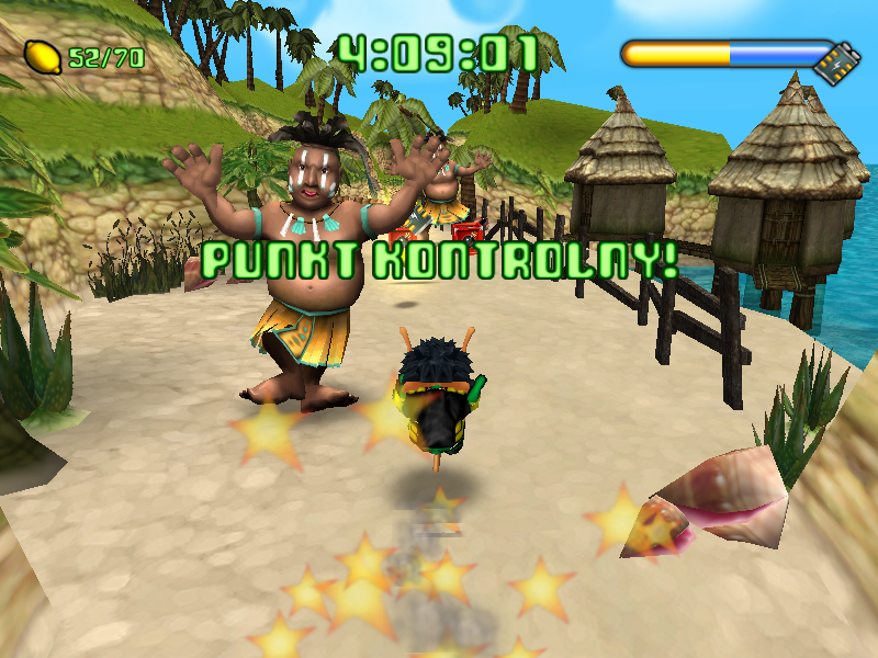 Agent Hugo: Lemoon Twist (Windows) screenshot: Check point